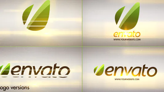 优雅简约的企业标志Elegant Simple Corporate Logo-AE模板