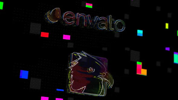 抽象标志展示Abstract Logo Reveal-AE模板