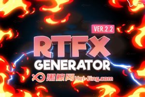 AE脚本-1000种手绘动漫雷电能量爆炸游戏火焰烟雾流体MG动画元素V2.2.1