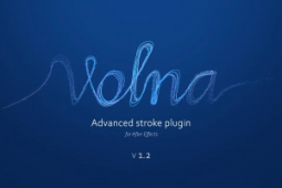 【中文汉化】AEscripts Volna V1.3.2 动态线条描边风格沿路径绘制动画工具