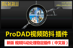 【AE插件】视频稳定防抖修复插件ProDAD Mercalli-A-P00007