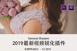 【PR/AE插件】2019高级视频锐化插件 低配设备也能出大片! Samurai Sharpen-A-P00014