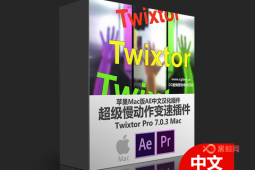 【Ae/Pr插件】最新视频超级变速插件 让你的作品更有带感！Twixtor~-A-P00064