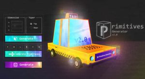 快速生成三维圆柱矩形立方体 3D Primitives Generator V2.0+使用教程