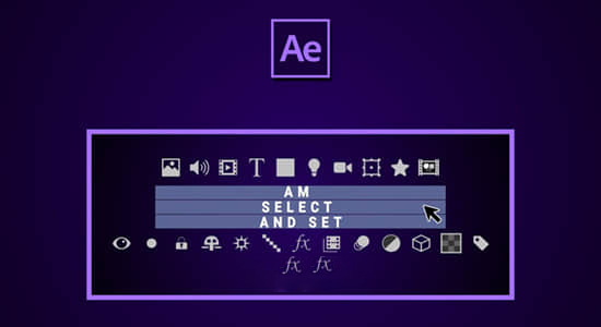 快速选择图层修改属性 AM Select And Set V1.0.1