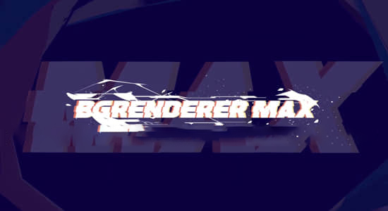 多线程加速渲染输出文件 BG Renderer MAX v1.0.23 Win/Mac