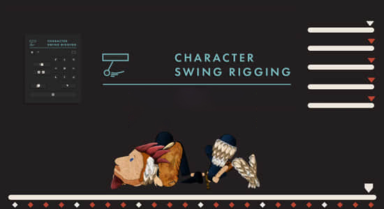 MG卡通人物角色骨骼绑定动画工具Character Swing Rigging v1.5.6