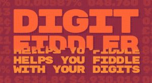 中文汉化AE插件-【中文】时间百分比数字滚动动画 Digit Fiddler v1.3.8 Mac/Win