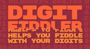 【中文】时间百分比数字滚动动画 Digit Fiddler v1.3.6 Win支持多帧渲染