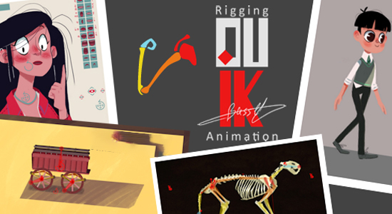 二维人物角色骨骼绑定MG动画脚本 Duik Bassel.2 v16.2.30 Win/Mac