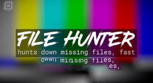 AE工程模板素材丢失文件快速查找自动链接AE脚本 File Hunter v1.0.9