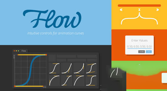 关键帧缓入缓出曲线调节工具 Flow v1.4.2 Win/Mac兼容AE 2022