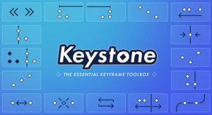 关键帧复制粘贴对齐镜像拉伸调节控制AE脚本 Keystone v1.1.2
