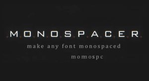 AE插件-【英文】解决字体变化长宽不适配跳动问题 Monospacer v1.2.4 Win/Mac