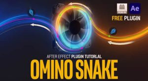 【英文】路径弯曲线条气流电流动画生成AE插件 Omino Snake V2.1.41 Win/Mac+使用教程