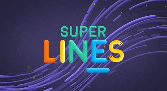 超级流动线条MG动画生成工具 Super Lines 1.4.7 Win/Mac