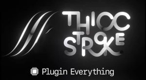 【英文】笔触式可变粗细路径渐变描边动画 Thicc Stroke V1.1 Win/Mac+使用教程