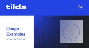 AE脚本-形状路径变成波浪动画 Tilda V1.2.1+使用教程