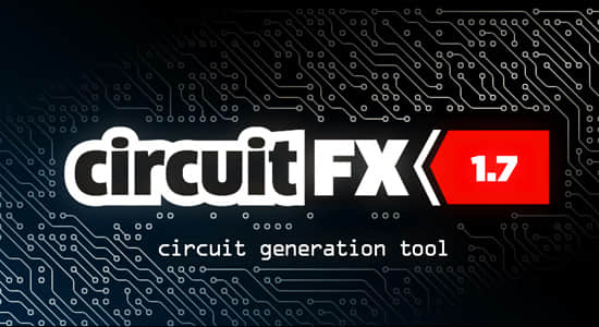 高科技电流电路板线路动画 circuitFX v1.75