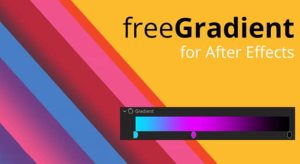 【中文】高级颜色渐变工具AE插件 freeGradient V1.0 Win/Mac