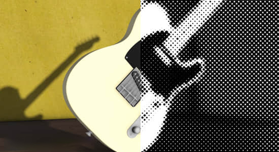 【中文】黑白圆点填充半调风格特效m’s Halftone v1.5.0 Win