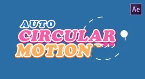 圆环矩阵排列循环运动跟随MG动画AE脚本 AutoCircularMotion v1.05