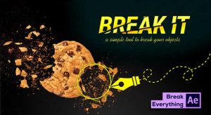 自定义爆炸粉碎破碎动画效果AE脚本 Break It! V1.1.2+使用教程