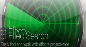 项目中插件效果搜索管理AE脚本 pt_EffectSearch v3.51+使用教程