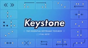 AE脚本-关键帧复制粘贴对齐镜像拉伸调节控制 Keystone v1.1.6