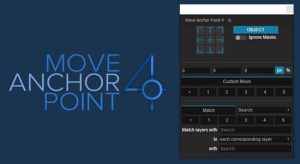 锚点中心点移动对齐AE脚本 Move Anchor Point 4.1.1+使用教程