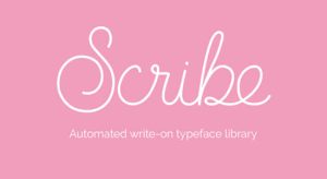 AE脚本-文字书写描边手写字动画 Scribe v2.0