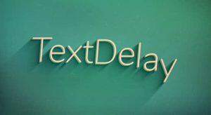 【中文】文字延迟动画快速制作 TextDelay 1.7.6 Win + 使用教程