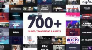 AE脚本-700种宣传开场主题文字标题排版转场幻灯片调色特效动画预设 Openers