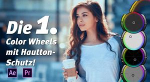 【英文】专业高级色轮色环视频调色AE/PR/PS插件 Warping Wheels v3.4.0 Win