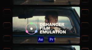 【英文】苹果版复古电影胶片灼烧光效噪点颗粒AE/PR插件 Dehancer Pro v7.1.1 Mac