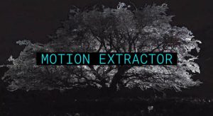 【中文】视频运动元素提取器视觉特效 Motion Extractor V1.0.0