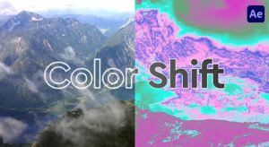 【中文】AE插件-渐变色彩重映射视觉特效 Color Shift v1.0.3 Win+使用教程
