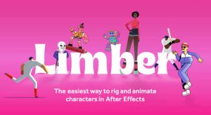 二维人物角色骨骼IK绑定动画控制AE脚本 Limber V2.0.2+使用教程