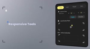 AE脚本-响应式自适应文字标题布局动画 Responsive Tools v1.0