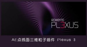 【英文】AE插件-点线面三维粒子特效 Plexus v3.2.8 Win